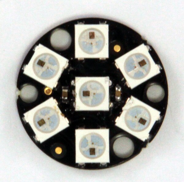 DIGI-DOT Button mit 7 x Digital-LEDs