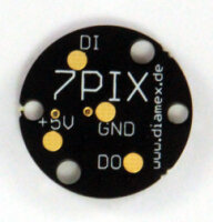 DIGI-DOT Button mit 7 x Digital-LEDs