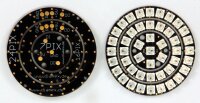 DIGI-DOT Set: 2 Ringe + Button mit 47 x Digital-LEDs