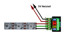 DIGI-DOT-Starter, einfach WS2812 und kompatible LEDs ansteuern