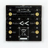 DIGI-DOT Panel 8x8 Mini mit 64 x SK6812 Mini-LEDs