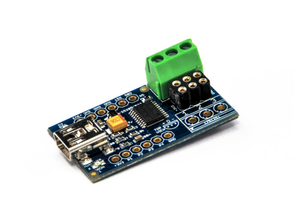 USB-Temperatur-Sensor-Tester für DS18B20, Rev. C