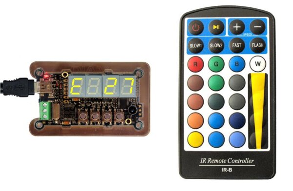 LED-Player-T, Effekte, TPM2 von SD-Karte und USB abspielen