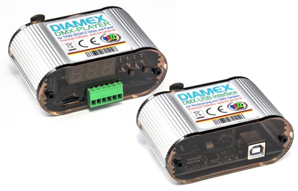 DMX Bundle: LED-Player-DMX + USB-DMX-Interface