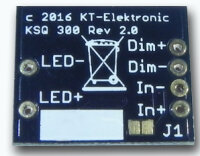 Konstantstromquelle für LEDs, 6-30V IN, 0-30V OUT, 100-500mA