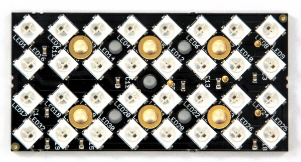 DIGI-DOT Panel 8x4 HD mit 32 x Digital-LEDs