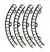 DIGI-DOT Viertelring mit 15 x SK6812 Mini-LEDs (4...