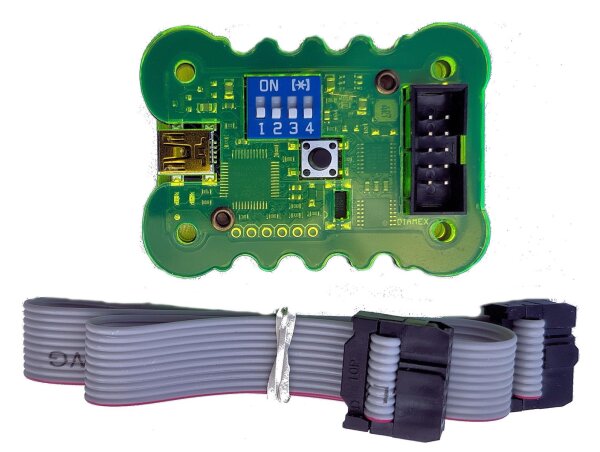EXA-PROG, AVR-ISP und UPDI, STM32, NXP, ESP