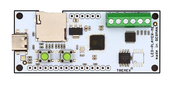 LED-Player-ME, für Stripes und Panels bis 2048 RGB LEDs