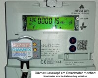 Lesekopf zum Auslesen von digitalen Stromzählern (Tasmota Version)