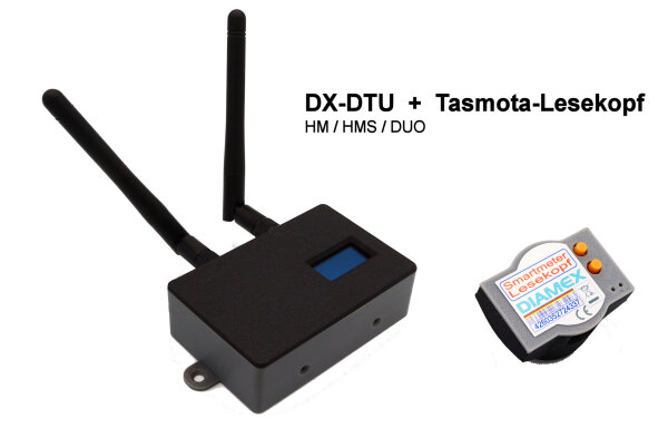 Nulleinspeise-Bundle: DX-DTU-Klassik und Tasmota-Lesekopf