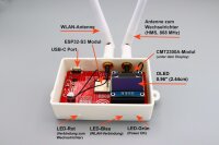 0% Mwst.: DX-DTU-Kompakt, mit kleinem OLED-Display (0.96", 2.42 cm)