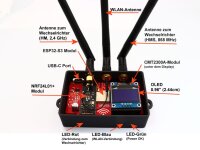 0% Mwst.: DX-DTU-Kompakt, mit kleinem OLED-Display (0.96", 2.42 cm)