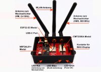 0% Mwst.: DX-DTU-MAX-Kompakt, mit großem OLED-Display (2.42", 6.15 cm)