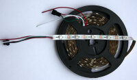 SK6812 RGB-LED-Strip, 30 LEDs/Meter, 5m, Weiss