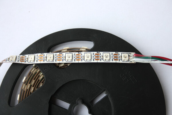 SK6812 RGB-LED-Strip, 60 LEDs/Meter, 4m, Weiss