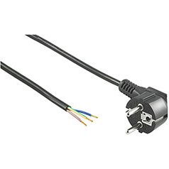 Mit Netzkabel